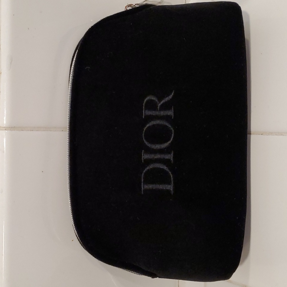 DIOR VELVET COSMETIC BAG